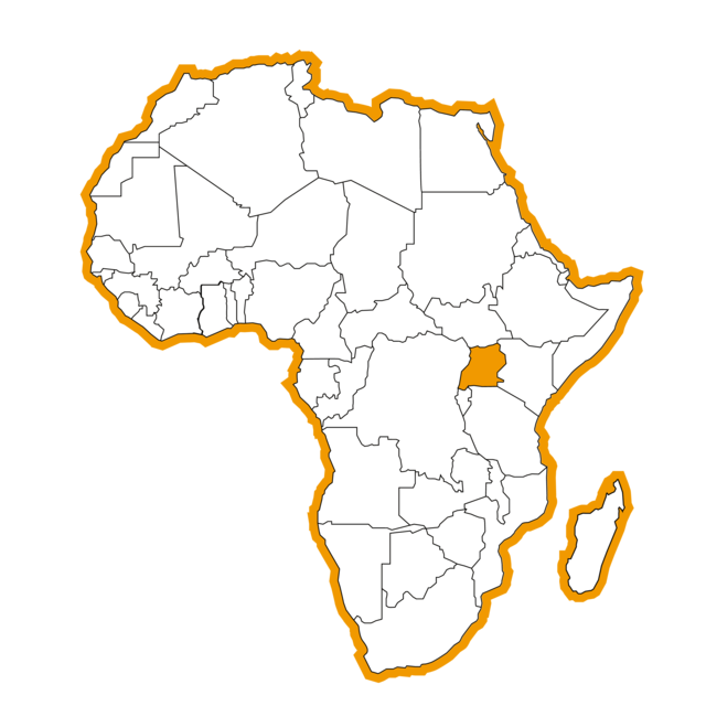Map Oeganda