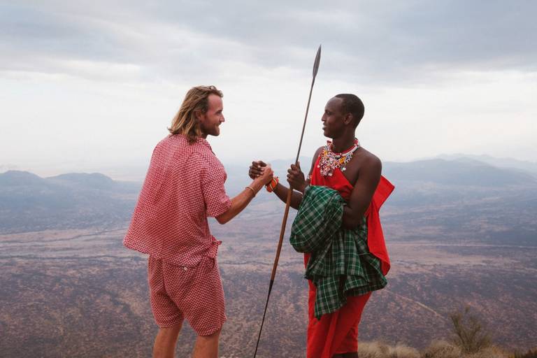 Charlie met Masai